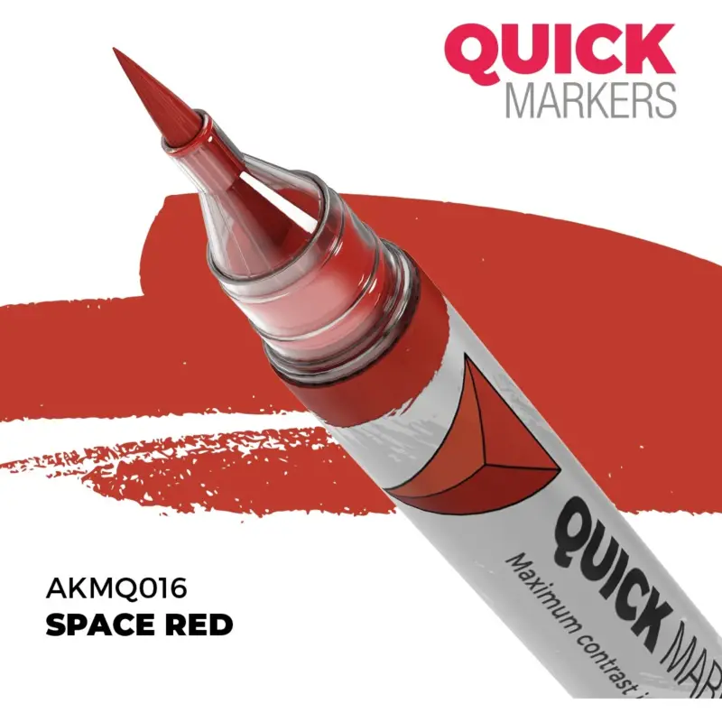 Koopje Quick markers - space red