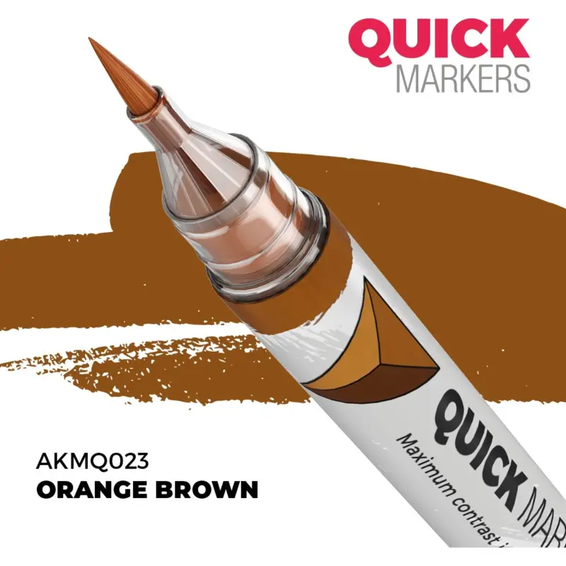 Must-Have Quick markers - orange brown