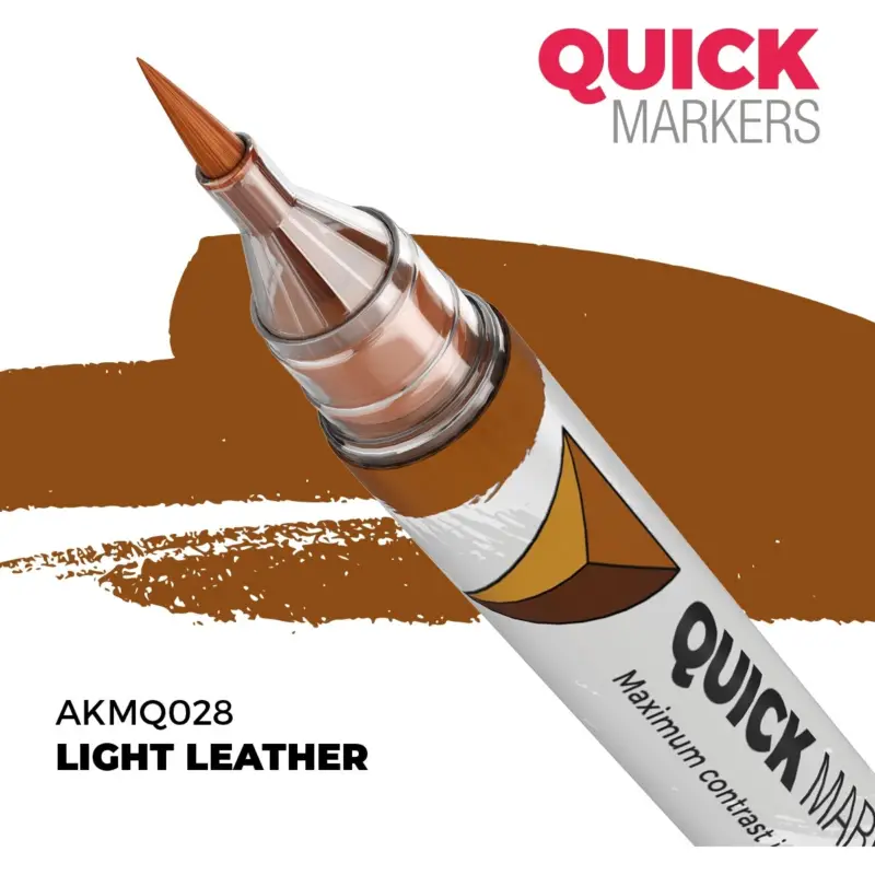 Koop Vandaag Quick markers - light leather