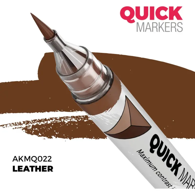 Gecertificeerd Quick markers - leather