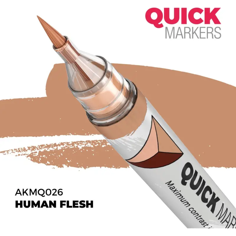 Quick markers - human flesh Express Levering