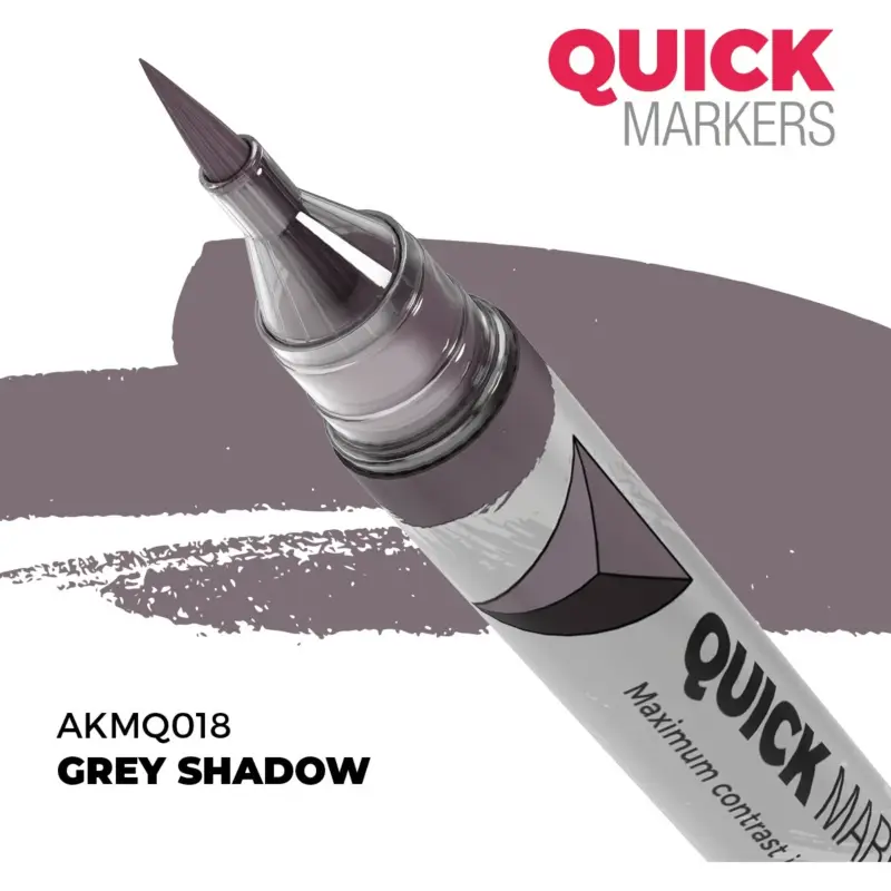 Express Levering Quick markers - grey shadow