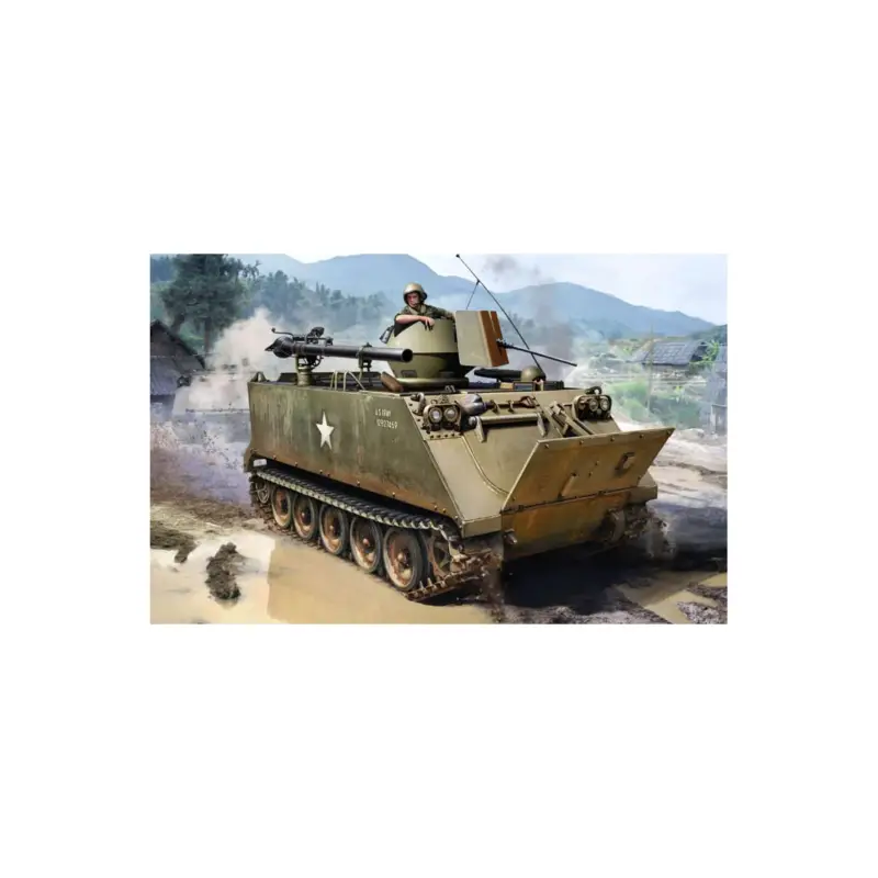 M113 acav with/106mm recoilless rifle Schaalmodel Laatste Versie