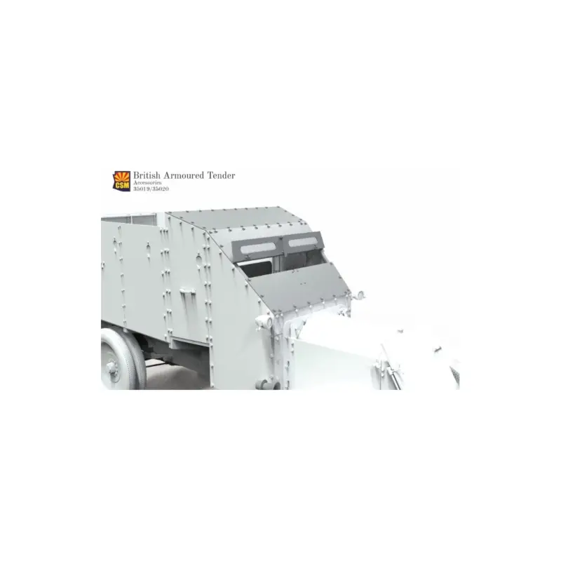 Meest Verkocht Driver's shutter with vision slot Schaalmodel