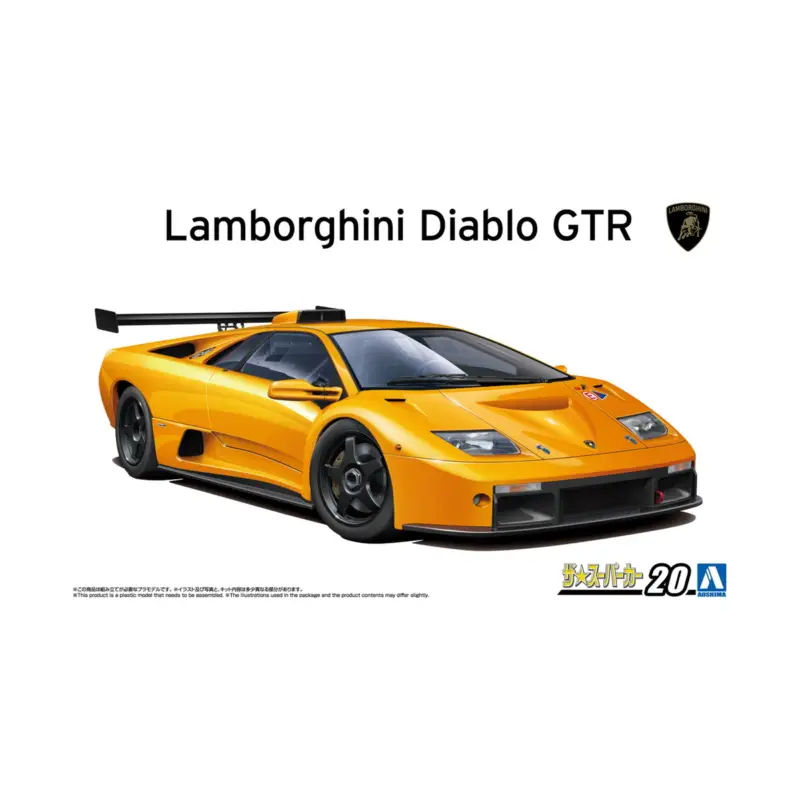Populair '99 lamborghini diablo gtr Schaalmodel