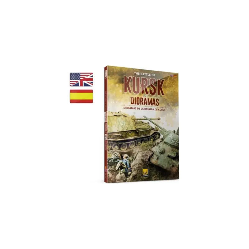 Premium Book battle of kursk in dioramas (bilingual)