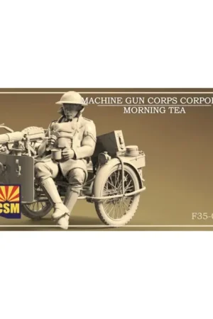 Machine gun corps corporal morning tea Figuren Gratis Retour