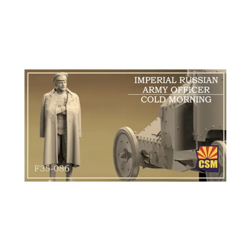Rechtstreeks Van De Fabrikant Imperial russian army officer, cold morning Figuren