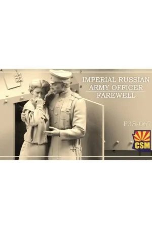 Koop Online Imperial russian army officer farewell Figuren