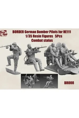 Weekendaanbieding German bomber pilots for he111 (5pcs) Figuren