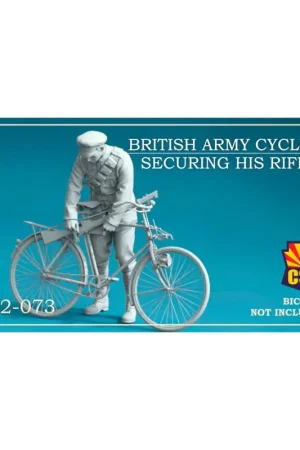 British army cyclist securing his rifle Figuren Lage Prijs