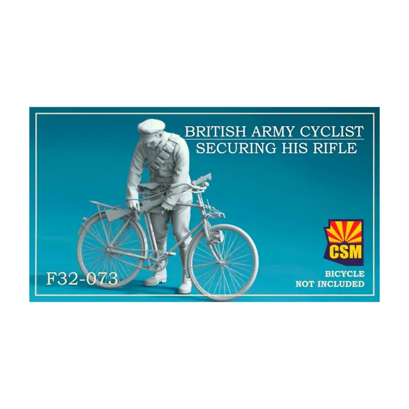 British army cyclist securing his rifle Figuren Lage Prijs
