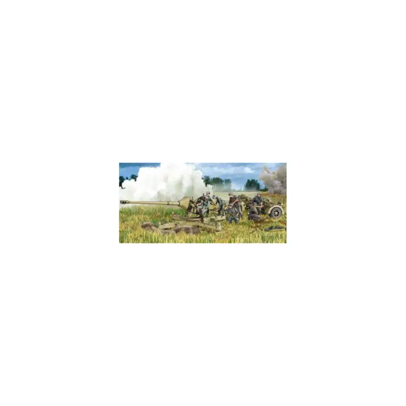 Pak 43/3 l71 with behelfslafette Figuren Laatste Kans