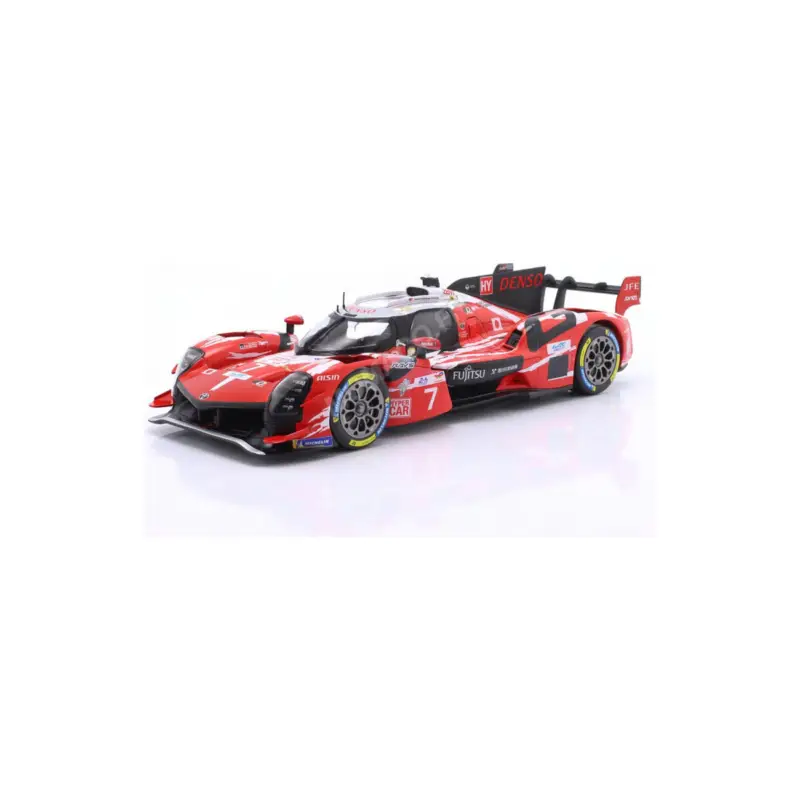Toyota gr010 hybrid 7 conway/kobayashi/de vries 24h du mans 2025 5th Miniatuur Flitsaanbieding