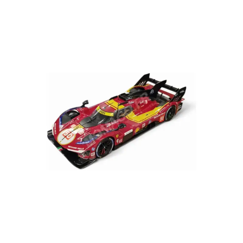 Gereduceerde Prijs Ferrari 499p 3.0l turbo v6 "team ferrari - af corse" 50 antonio fuoco / miguel molina / nicklas nielsen 24h du mans 2025