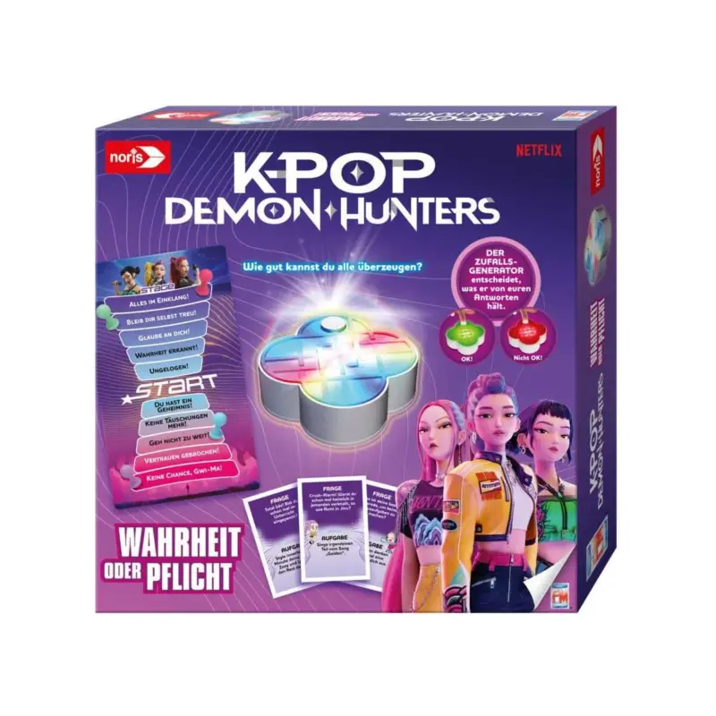 KPOP DEMON HUNTERS board game *GERMAN* Bordspel Merkproduct