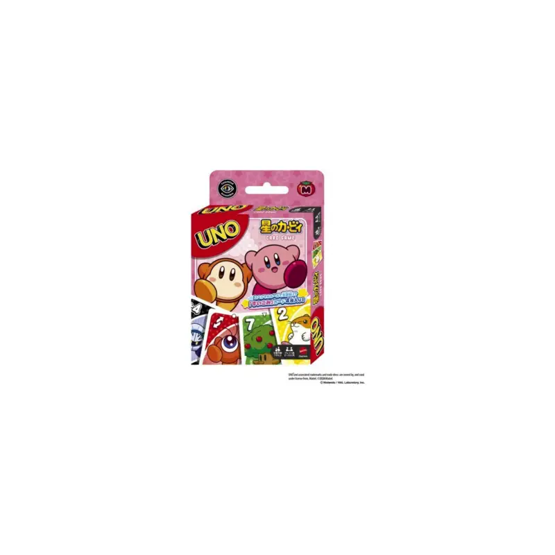 Kirby UNO Card Game Speciale Aanbieding