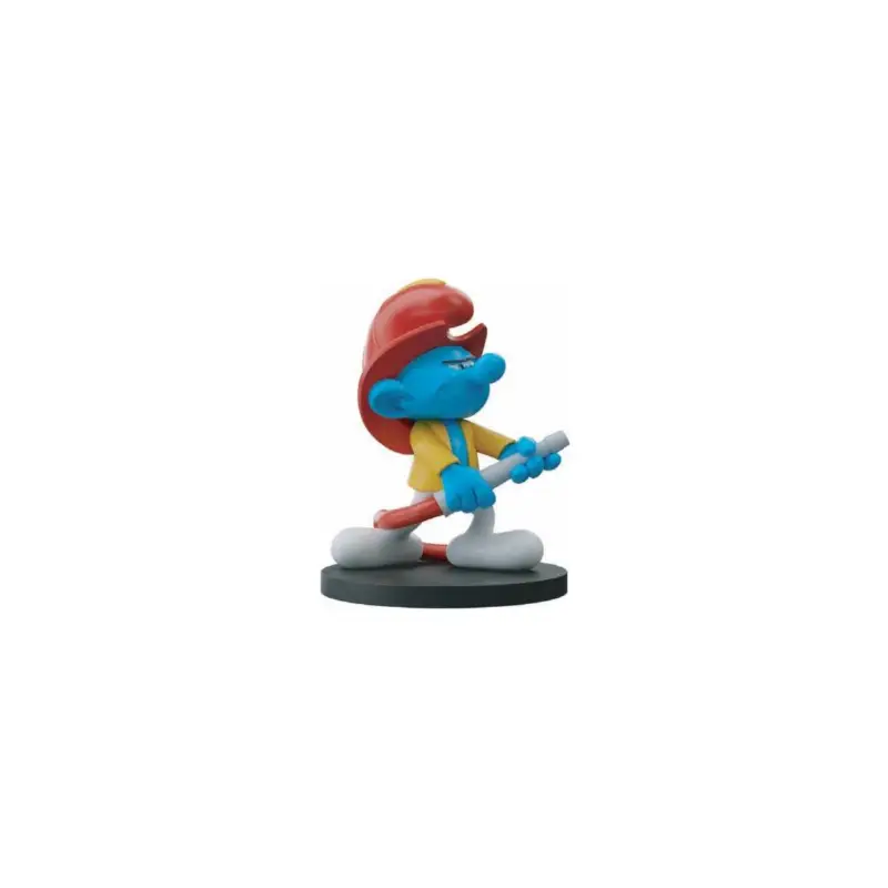 Smurfs Fireman Resin Figure Figuurtje Meest Verkocht