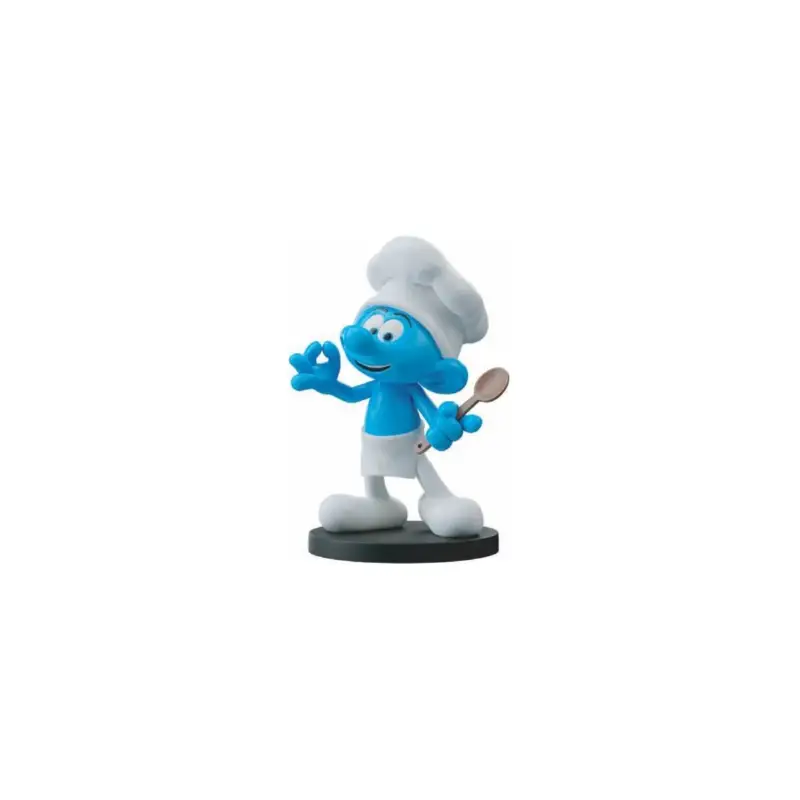 Lage Prijs Chef Smurf Resin Figure Figuurtje