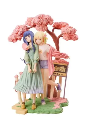 Lycoris Recoil pack 2 PVC figures Chisato Nishikigi & Takina Inoue Spring Ver. 25cm Figuurtje Weekendaanbieding