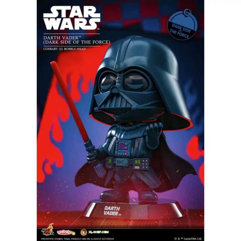 STAR WARS - Cosbaby - Wave 4 - Darth Vader Dark Side of the Force Figuurtje Rechtstreeks Van De Fabrikant