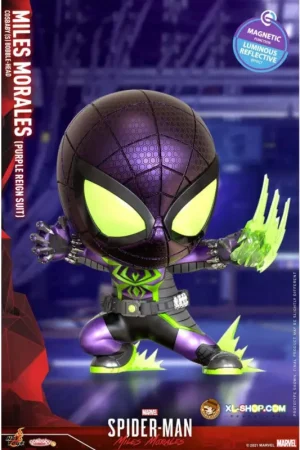 SPIDERMAN - Cosbaby - Wave 5 - Miles Morales Purple Reign Suit Figuurtje Beste Prijs