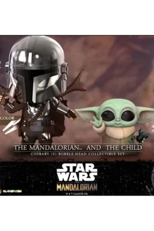 Rechtstreeks Van De Fabrikant STAR WARS - Cosbaby - Wave 5 - Mandalorian & the Child Set Figuurtje