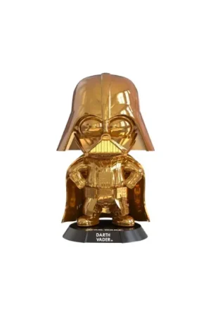 Rechtstreeks Van De Fabrikant STAR WARS - Cosbaby - Wave 5 - Darth Vader Gold Chrome Version Figuurtje