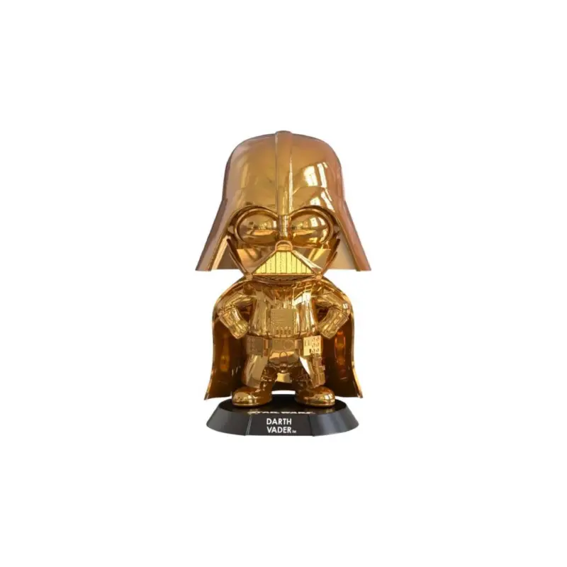 Rechtstreeks Van De Fabrikant STAR WARS - Cosbaby - Wave 5 - Darth Vader Gold Chrome Version Figuurtje