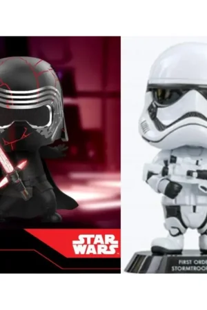 Tijdelijk Beschikbaar STAR WARS - Cosbaby - Wave 2 - Kylo Ren & First Order Stormtrooper Set Figuurtje