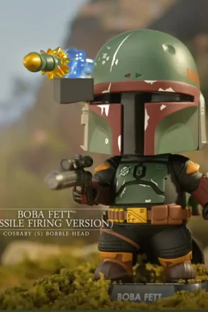 Fabrieksprijs STAR WARS - Cosbaby - Wave 1 - Boba Fett 'Missike Firing Version' Figuurtje