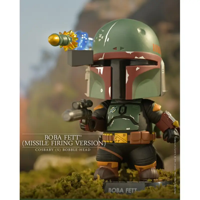 Fabrieksprijs STAR WARS - Cosbaby - Wave 1 - Boba Fett 'Missike Firing Version' Figuurtje