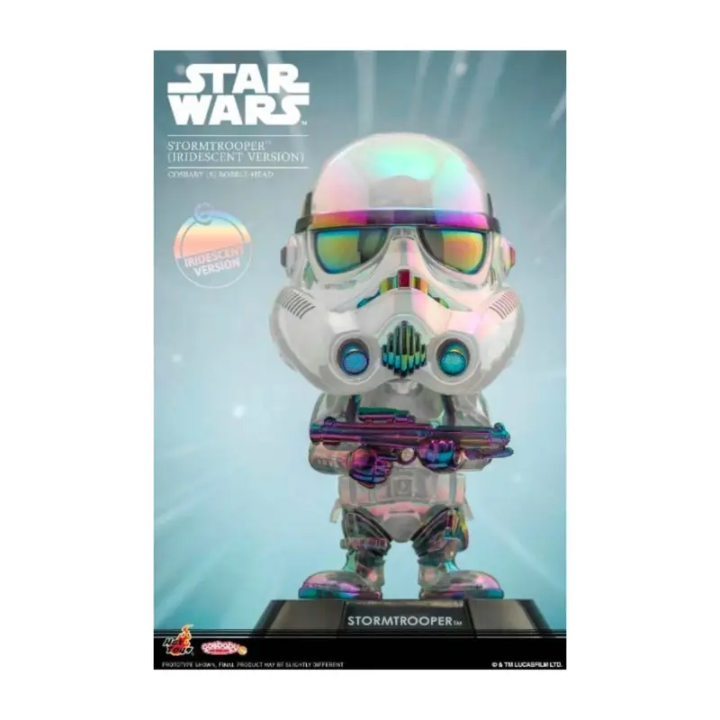 Superprijs STAR WARS - Cosbaby - Wave 2 - Stormtrooper Iridescent Version Figuurtje