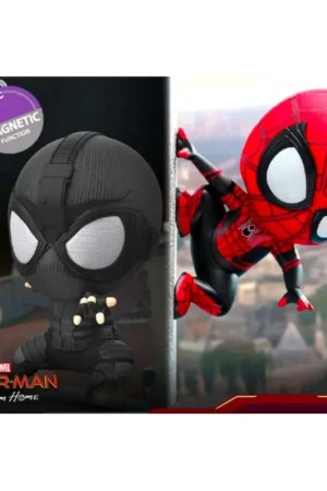 SPIDERMAN - Cosbaby - Wave 2 - Spider-Man & Spider-Man Stealth Suit Figuurtje Betrouwbaar