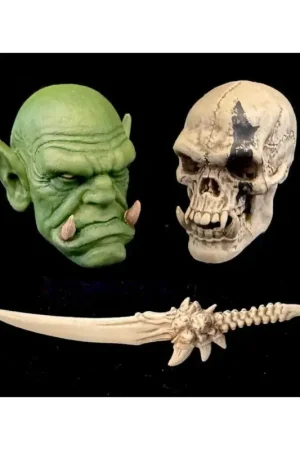 Mythic Legions accessories for Enemy Head Pack figures Figuurtje Flitsaanbieding