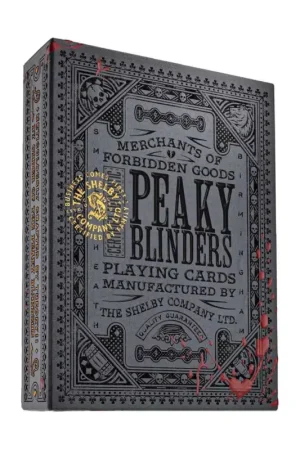 Gratis Retour Peaky Blinders playing card game Forged In Smoke and Blood
