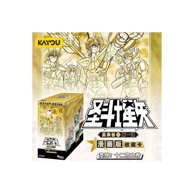 Uitverkoop SAINT SEIYA - KAYOU CARD COMIC COLLECTION VERSION W01 - x18
