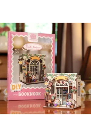 Meest Verkocht MINI BOOK NOOK KIT - DIY - Flower Shop - With Magnets
