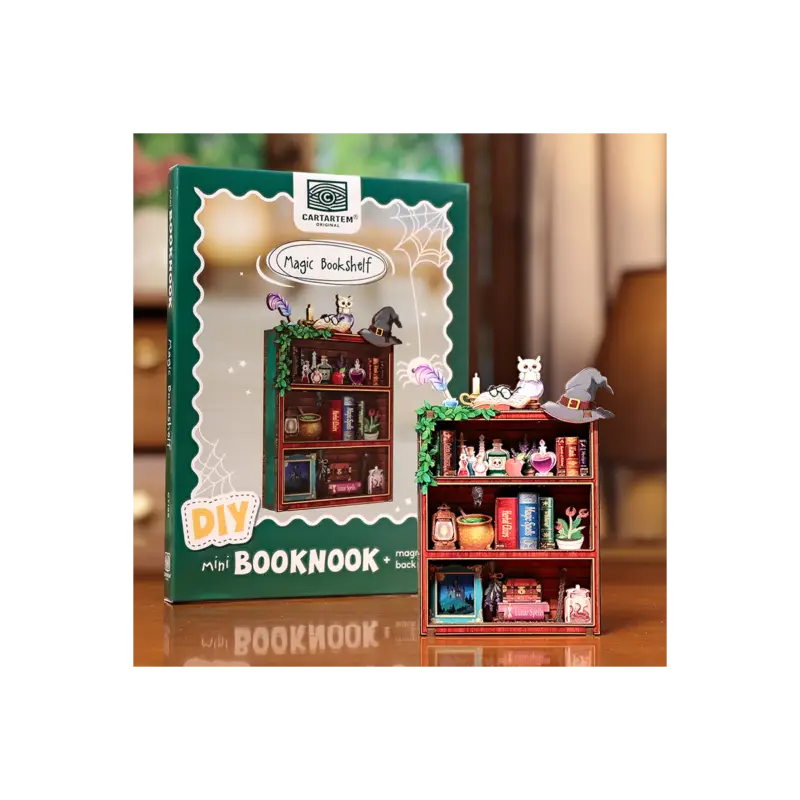 Bestel Nu MINI BOOK NOOK KIT - DIY - Magic Shelf - With Magnets