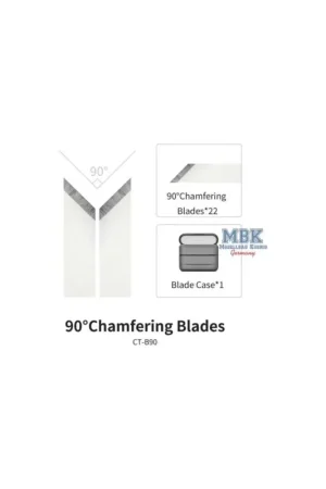 DSPIAE “I-deal” Chamfering Blades 90° Gratis Retour