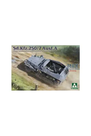 Direct Beschikbaar Sd.Kfz.250/7 Ausf.A Ie.Schützenpanzerwagen Granatw Schaalmodel