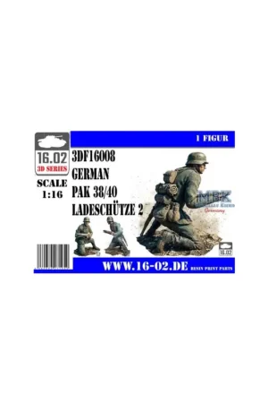 German Pak 38/40 Ladeschütze 2 (1:16) Figuren Beste Prijs