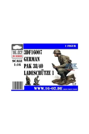 Speciale Aanbieding German Pak 38/40 Ladeschütze 1 (1:16) Figuren