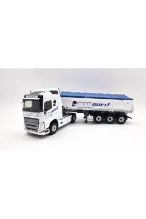 VOLVO FH 2020 Tipper Truck "IMMO OUEST" Miniatuurr Nu Kopen