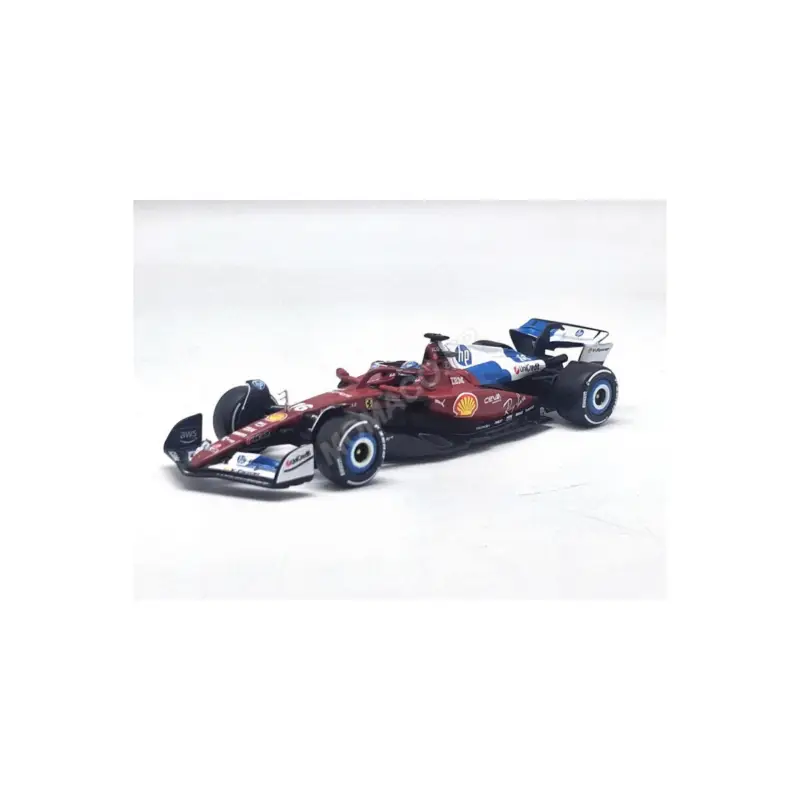 Ferrari f1 sf-25 team scuderia ferrari hp 16 charles leclerc miami grand prix 2025 (premium packaging with helmet) Laatste Versie