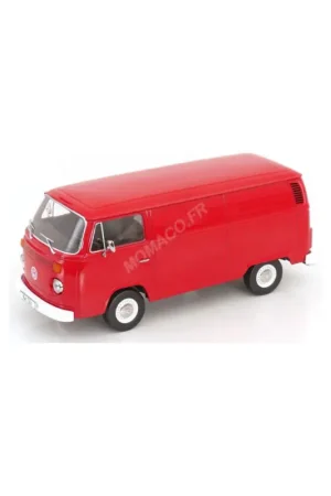 1972 Volkswagen Bus T2B Delivery Van, Red Miniatuur Merkproduct
