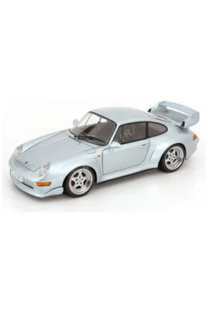 Shop Nu 1996 Porsche 911 (993) GT2 with Speedline Wheels, Silver Miniatuur