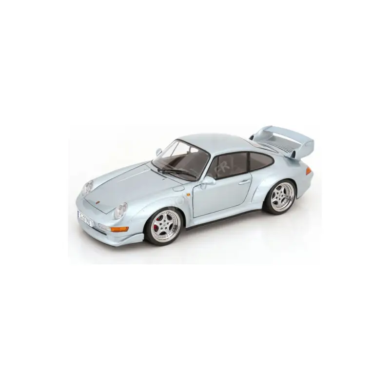 Shop Nu 1996 Porsche 911 (993) GT2 with Speedline Wheels, Silver Miniatuur