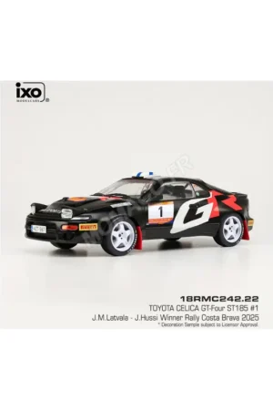 Toyota celica gt 4 turbo (st 185) 97 latvalla/hussi rally costa brava 2025 Miniatuur Favoriet