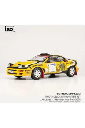 Toyota celica gt 4 turbo (st 185) 97 latvalla/hanninen rallye artic lapland 2024 Miniatuur Betaalbaar